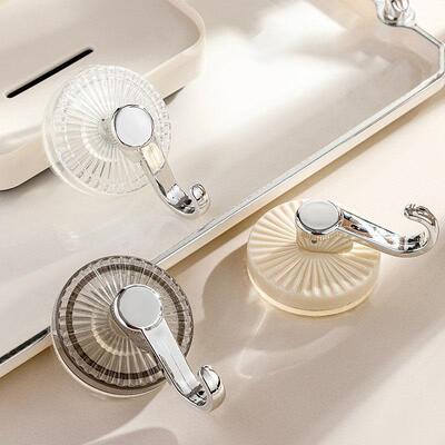 Traceless Strong Suction Cup Hooks, No Drilling Required, Re