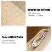 Organizer For Felt Purse Bag Handbag Organ Insert