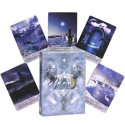 智慧之珠神谕卡 44张 Yana 水瓶宫 Pearls of Wisdom Oracle 英文