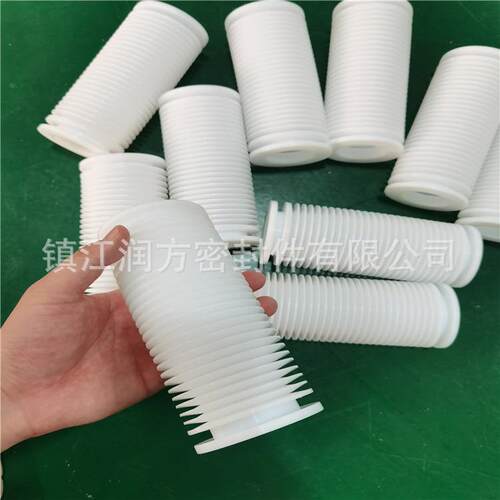 四氟回弹管  聚四氟乙烯PTFE波纹管 软管 四氟波纹软连接