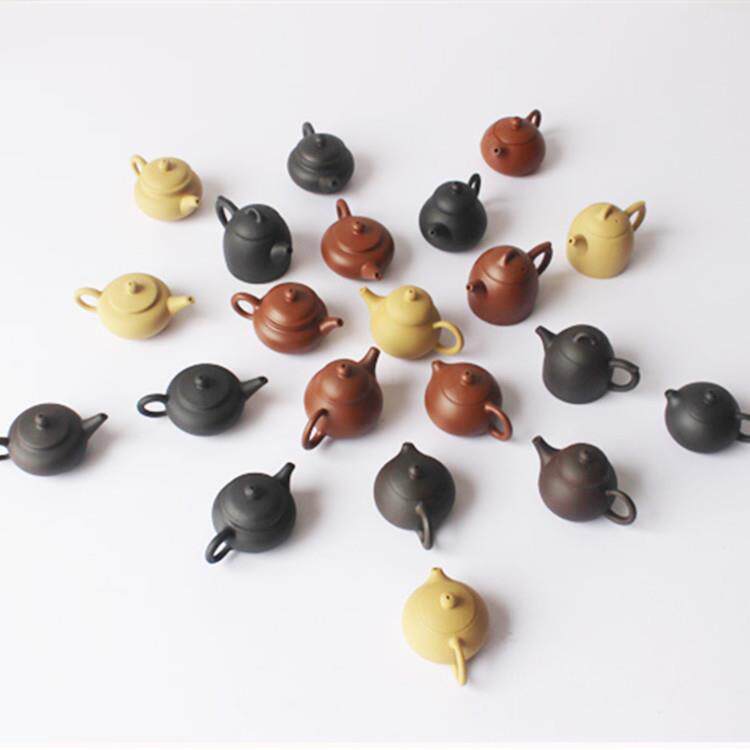 厂家紫砂壶红小袖珍茶壶指尖西施壶把把壶奶茶饮料盖配件