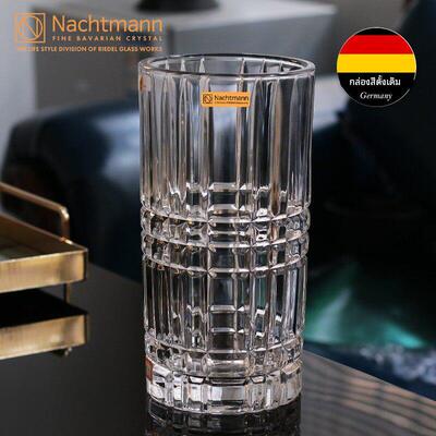 NACHTMANN进口欧式轻奢水晶玻璃富贵竹插干花创意家居花瓶摆件