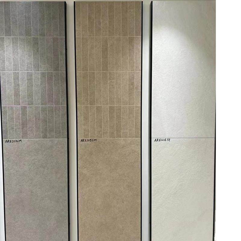 卫极简45风莱石微哑质感砖600x120间0古堡地砖生瓷砖餐姆厅酒店防