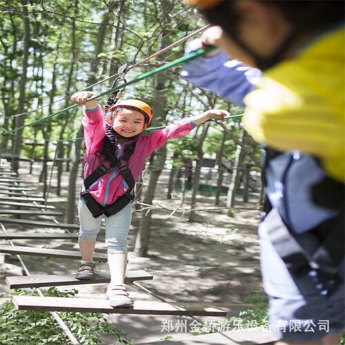 体能乐园拓展训练公园景区农庄丛林穿梭穿越森林锻炼探险免费安装