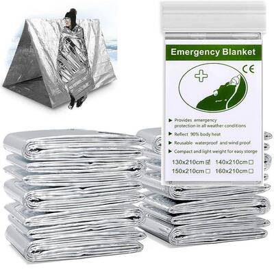 Survival Emergency Mylar Thermal Blanket Foil Space Blanket