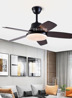风扇灯亚马逊跨境新款吊扇带灯遥控ceiling fan light客厅吊顶UL