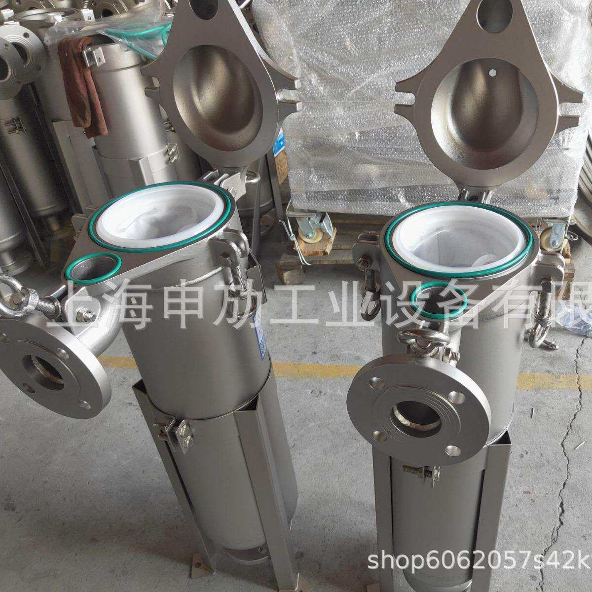 2号龟背袋式过滤器不锈钢化工水处理除杂质滤袋式过滤机除杂耐腐
