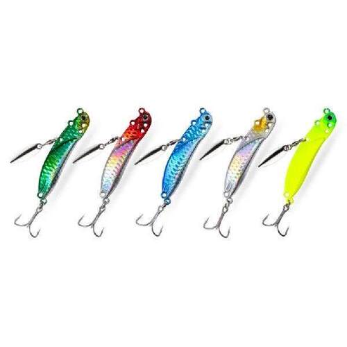 5Pcs Long Cast Sequins Artificial Baits Spinner Fishing