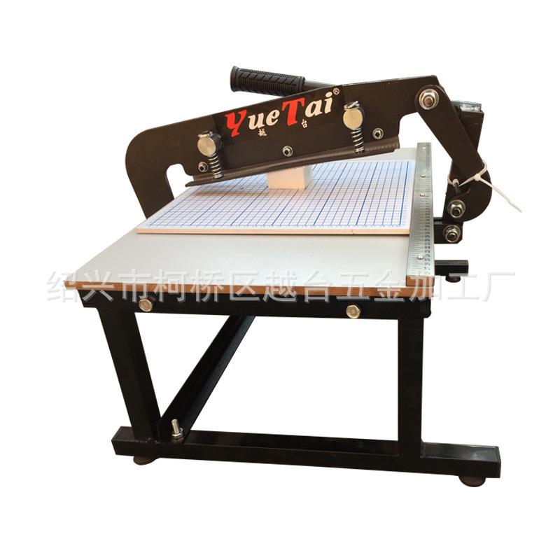 皮革布样裁切机 手动布料裁切机 样品切花边裁边机厂家专业生产