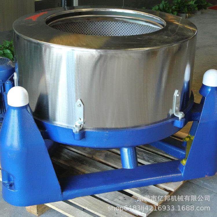 东莞100kg蔬菜脱水机五金配件钟表甩干机电镀零件螺丝铝丝脱油机