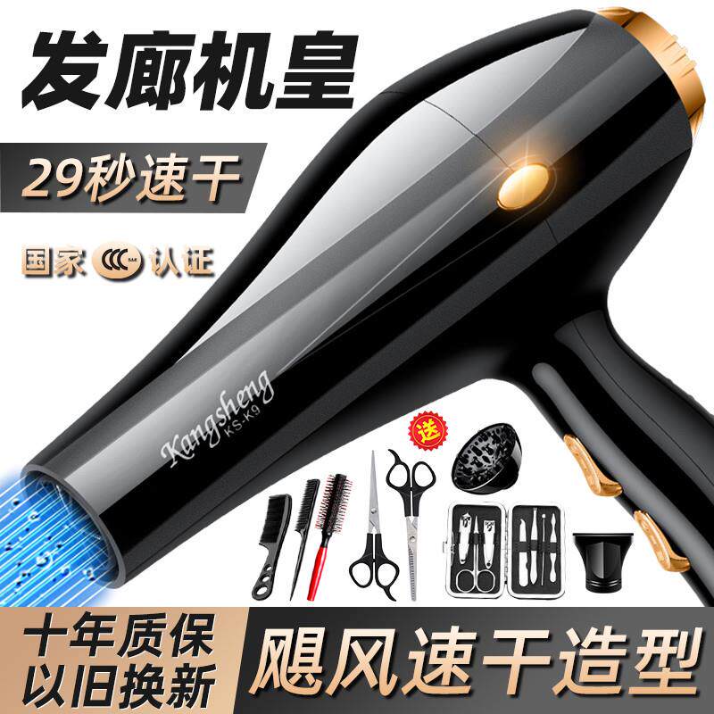 吹风机家用大功率发型师专用负离子蓝光护发不伤发廊静音吹风机筒