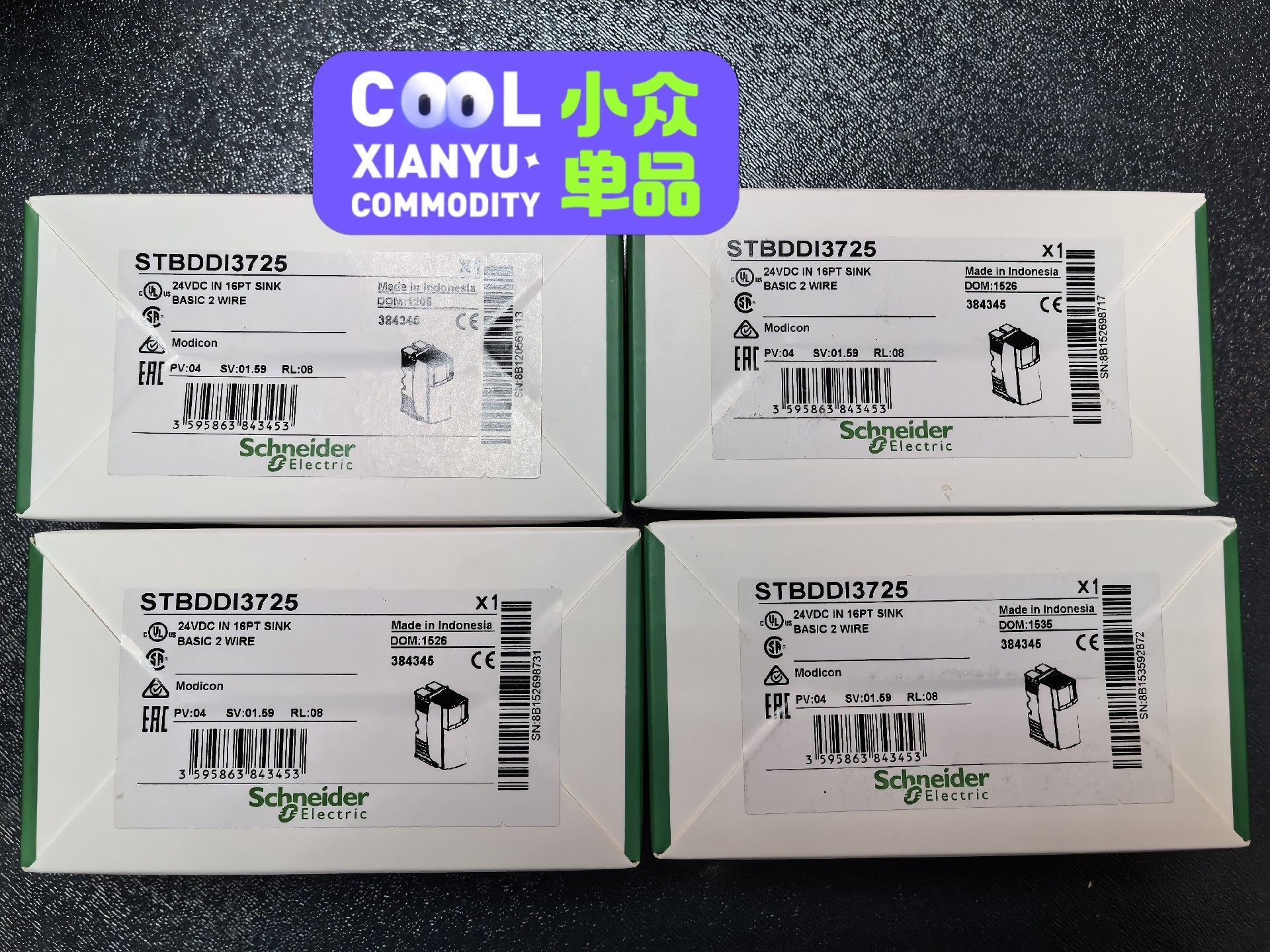 施耐德，STBDDI3725，全新