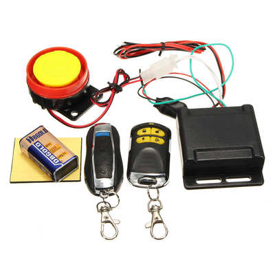 New 12V Motorcycle Bike Anti-theft Security Alarm System