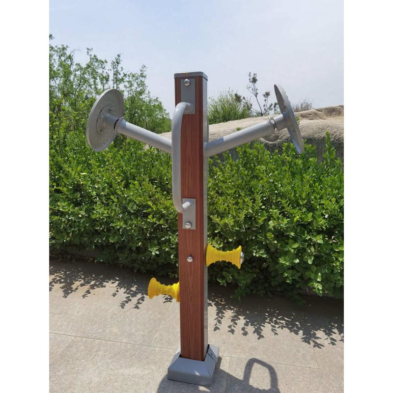 健身器材木 户外新农健身套装村体育室外锻炼塑路径器材老年人