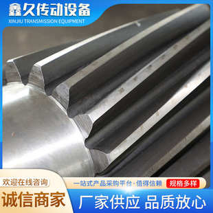 供应精密非标斜轮齿轴硬齿面齿轮轴高精度铸铁耐磨斜轮齿轴