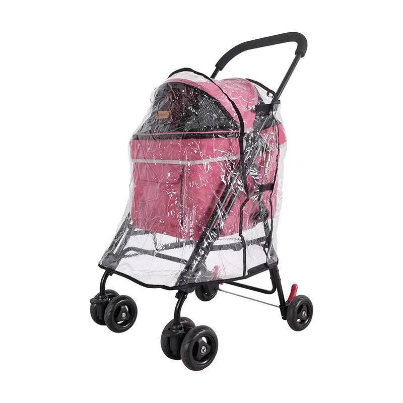 依比呀呀ibiyaya宠物狗狗推车雨罩拉杆箱雨罩雨披多规格