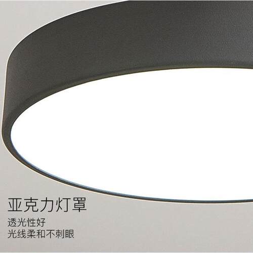 新款直销新款北欧马卡龙餐吊灯现代简约网红咖啡厅吧台三头圆饼款