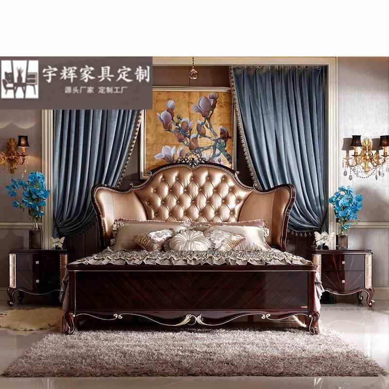 具惠古欧式床双华人粤床1.EFX8米主卧新典公主床奢雕花美式储物婚
