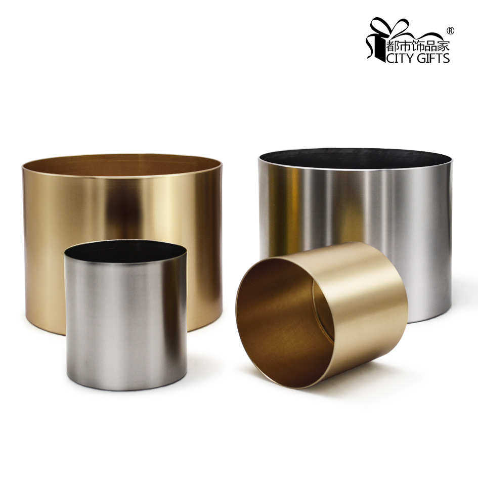 北欧花盆金色电镀金属花盆多肉花盆园艺工艺花盆厂家批发大小款式,鲜花速递/花卉仿真/绿植园艺,花盆,淘宝优惠券,粉丝福利购,淘宝优惠卷