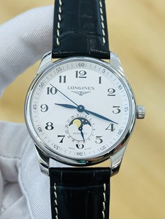 [9.8新]浪琴名匠月相手表男款40mm自动机械男士腕表L2.909.4.78.3