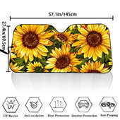 汽车遮阳挡隔热前挡风玻璃罩车用挡阳遮光板车窗太阳挡前档