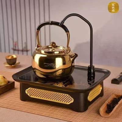 莺歌烧电陶炉家用带抽水静音电茶炉煮茶自动上水一体智能煮茶器
