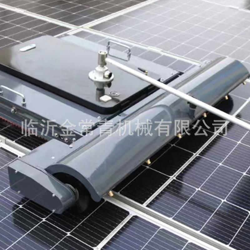 太阳洗能板件手571组持式清洗刷自动悬式清洗挂器光伏板遥控清机