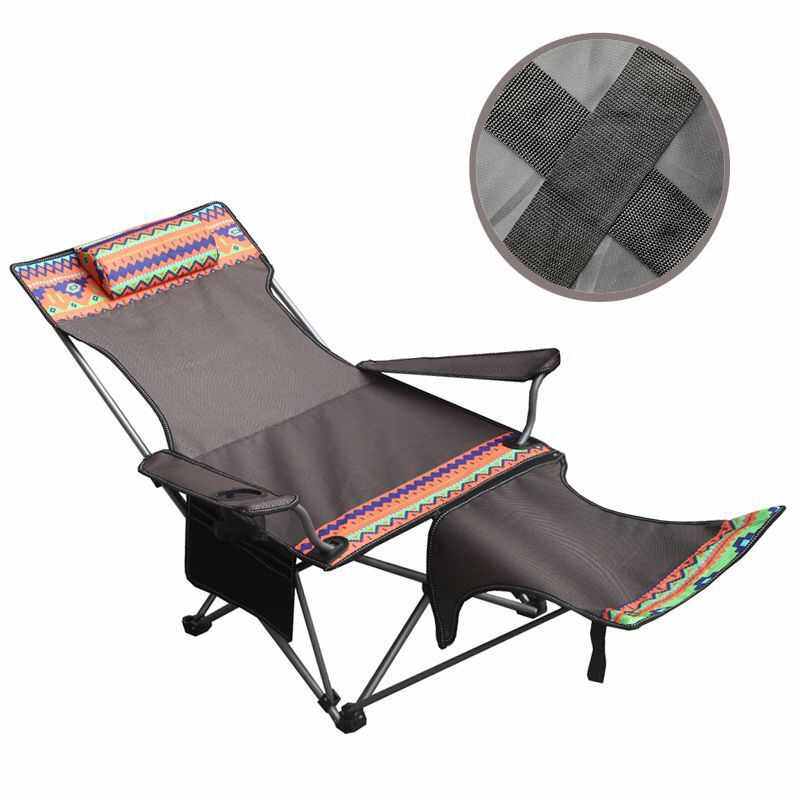 便携式扶手折叠午休轻便户外演员午睡沙滩椅钓鱼凳子躺椅露营野营