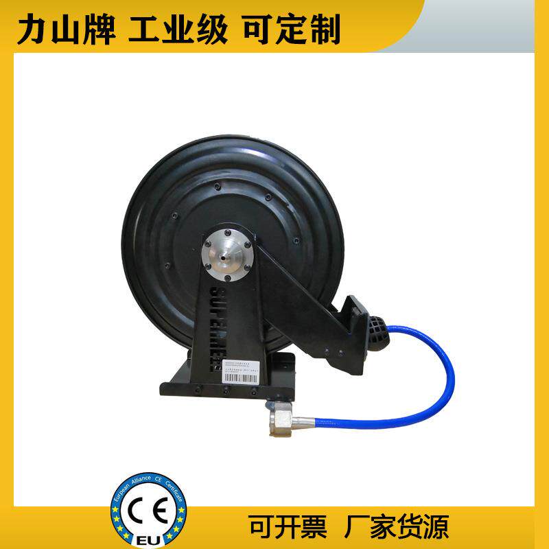 高压水管卷管盘30m橡胶管弹簧工业气管高压冲洗力山高温盘管器