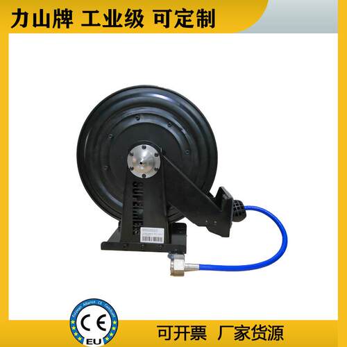 高压水管卷管盘30m橡胶管弹簧工业气管高压冲洗力山高温盘管器