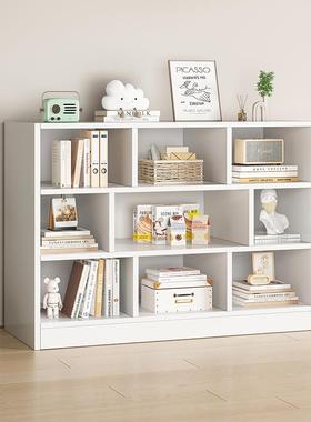 6书柜柜多格子柜地置物架简易客落厅靠墙矮宽20cm公分深窄SJTR小