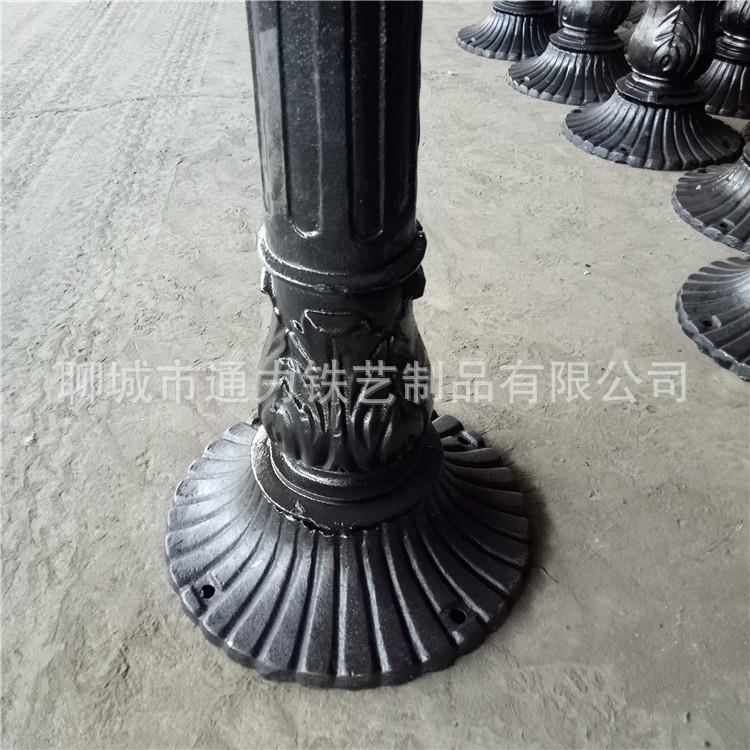 铸铁罗马柱河道景观防护立柱可栓链条园林防护立柱源头厂家