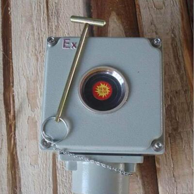 防爆控制按钮ExdeIICT6GbIP66门禁开关盒铝合金壁挂式型IP66防护