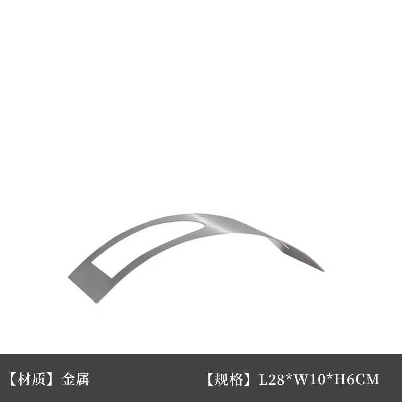 创意葡萄酒红酒托一品洋酒酒瓶摆件架子架架性不锈钢红酒家居架个