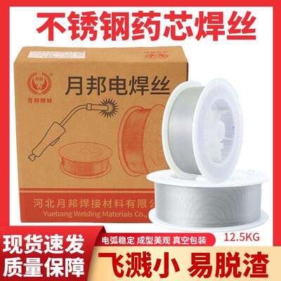 E304不锈钢药芯焊丝308L/309L/316L不锈钢气保焊丝实芯2209二保焊