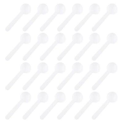 100 Pcs Quantitative Spoons Safe PP Material Measuring Milk
