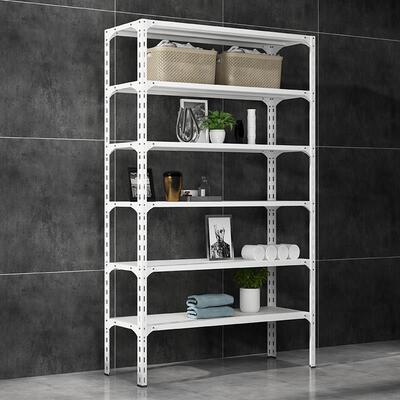 六层角钢货架家用仓储阳台置物架多层展示货物架超市置物架铁架