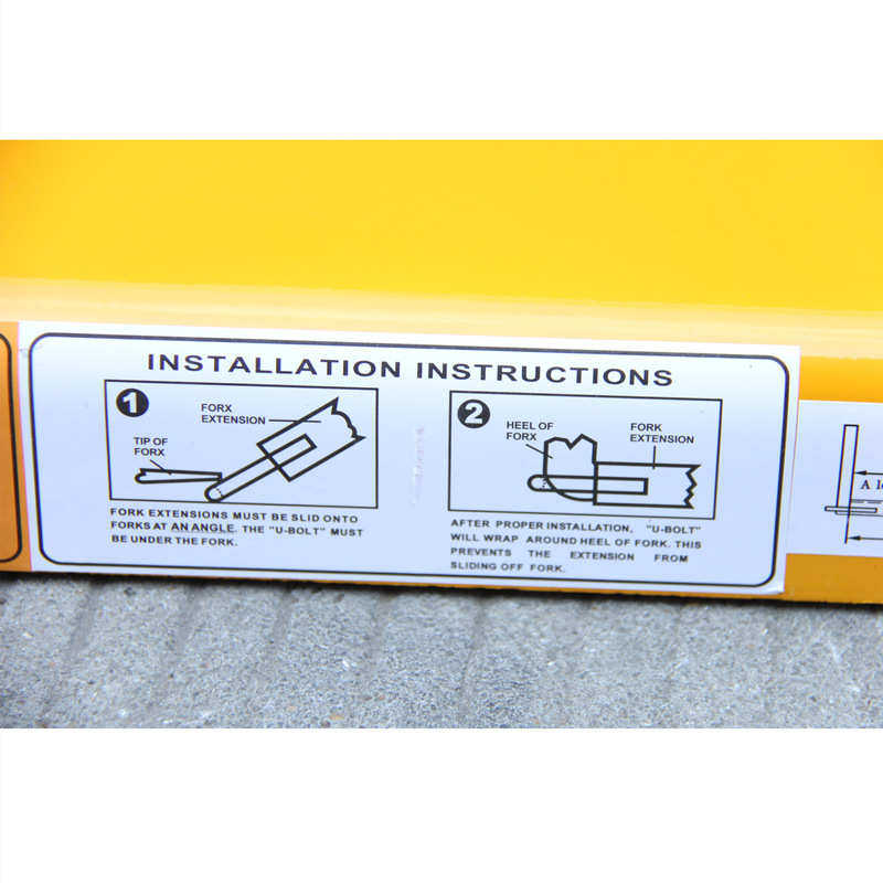 EX965叉车加长套 货叉加长臂 8MM加厚型座驾式叉车用齿套