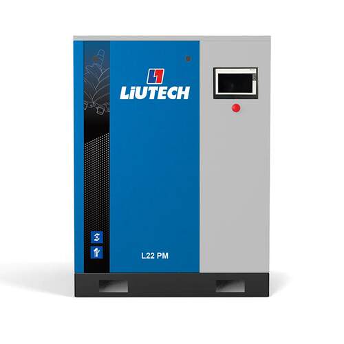 柳富达一级能效75cfm15kw永磁变频空气压缩机狮子系列