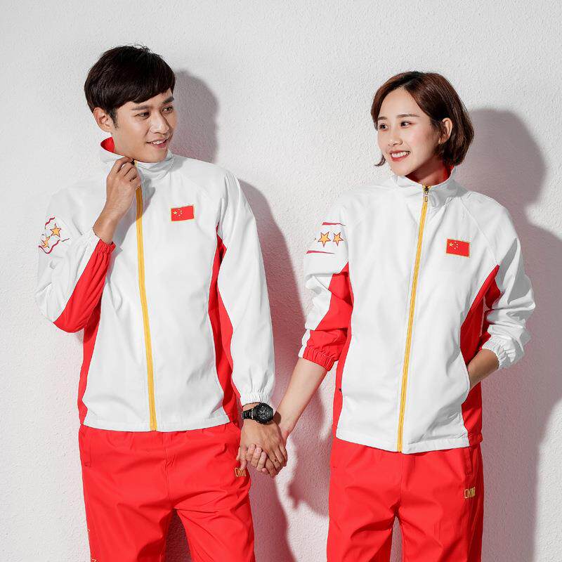 运动服装男套装活动服出场服团体服运动会学生套装班服武术服印字