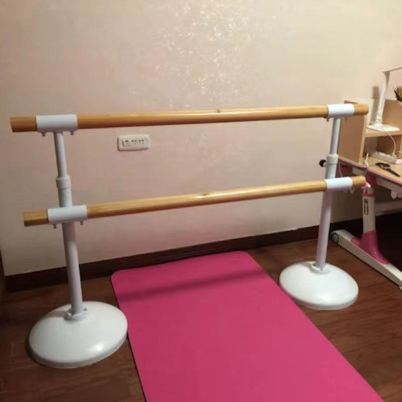舞蹈把杆双层可升降移动款成人儿童家用房学校健身房压腿杆特A级
