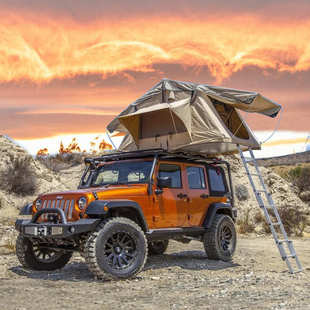 厂家汽车遮阳蓬批发户外1.4m侧帐露营自驾游防水防雨帐篷车顶帐篷