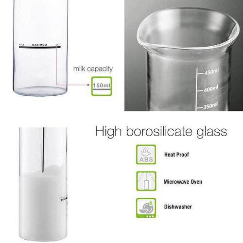 Portable Milk Frother Electric Foamer Coffee Foam Maker Milk