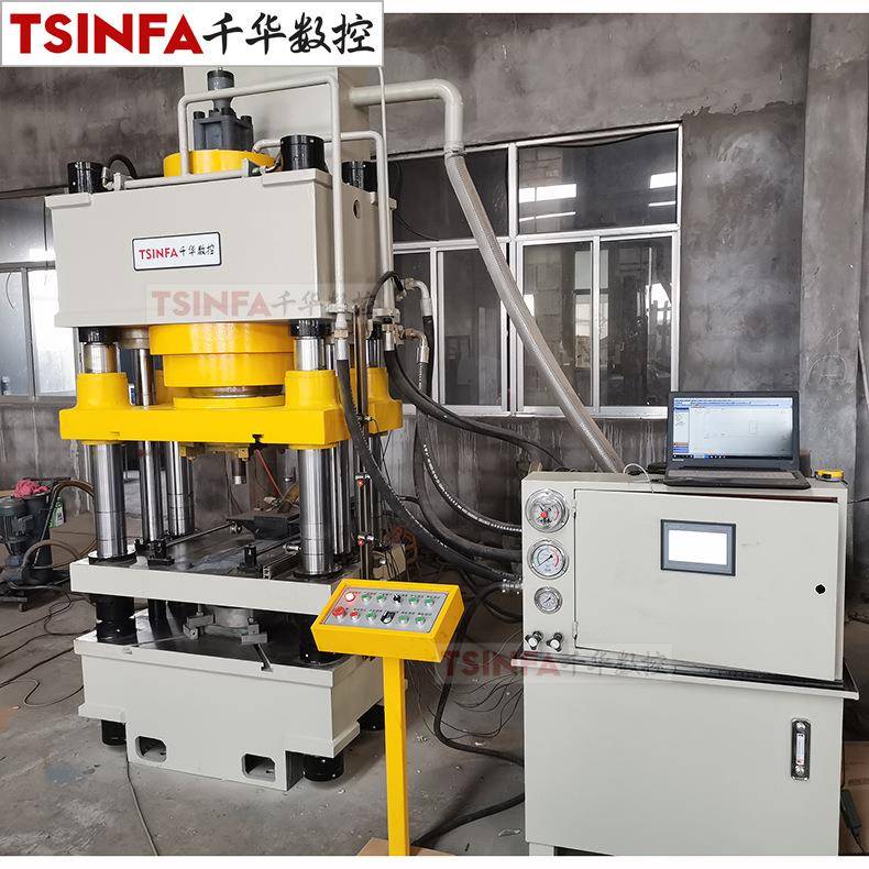 茶饼茶砖压制机2机00吨三梁四柱末洱茶压普制液压粉成型油TPS-200