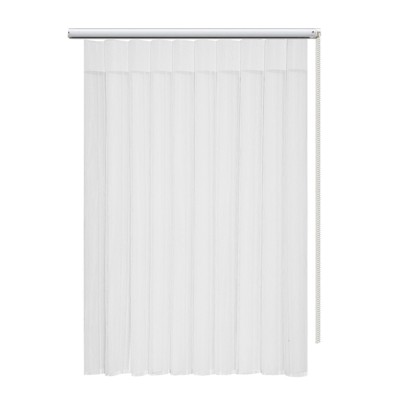 梦幻窗帘竖百叶窗帘办公室阳台用半遮光哈纳斯帘电动梦幻垂直帘