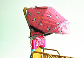 夏季儿童推车遮阳童遮阳篷婴儿遮阳蓬雨棚防雨车蓬太阳伞棚