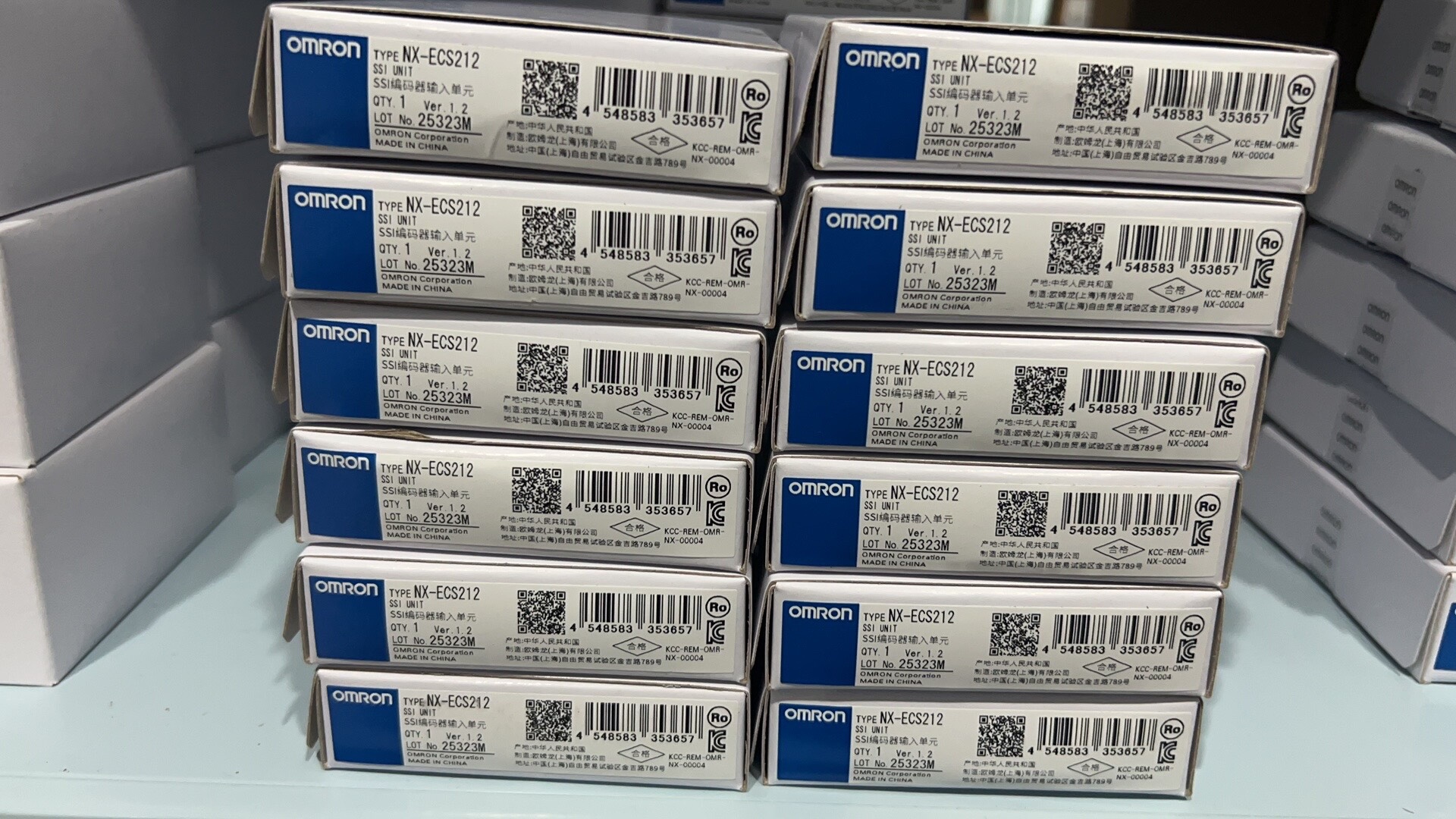 欧姆龙OMRON编码器输入单元NX-ECS212全新原装正品