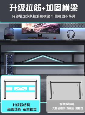 电脑桌台式用A85卧室电竞桌桌桌家子简易出租屋办公工作台学生书