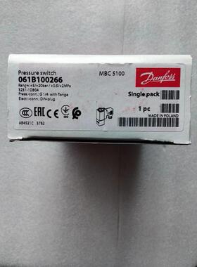 丹佛斯压力开关船舶专用备件Mbc5100 061B 100266现货