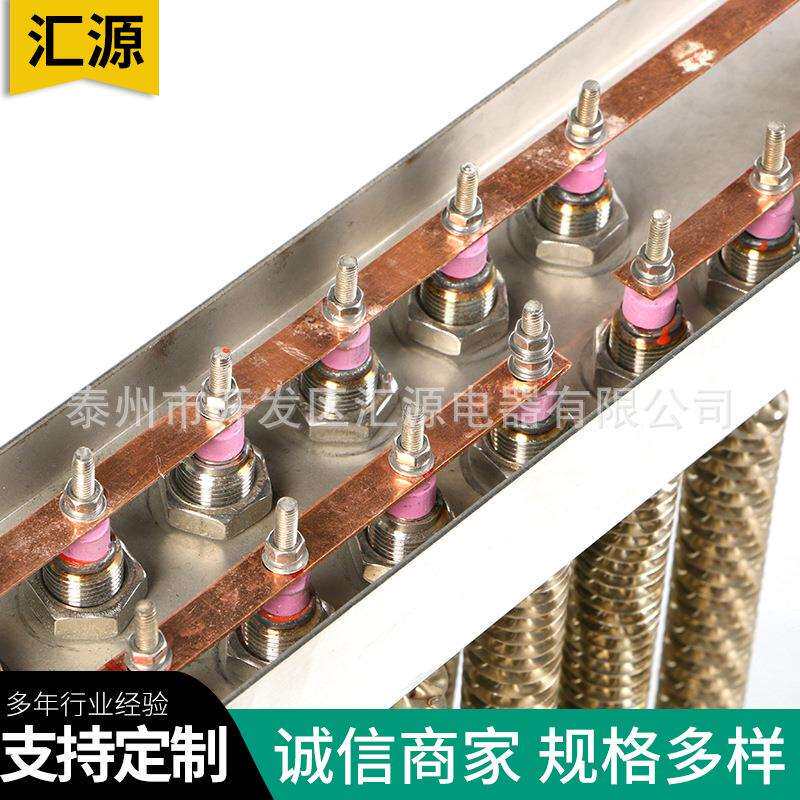 24kw烘干机加热器 烘干设备加热器空气电热器 翅片式风道加热器